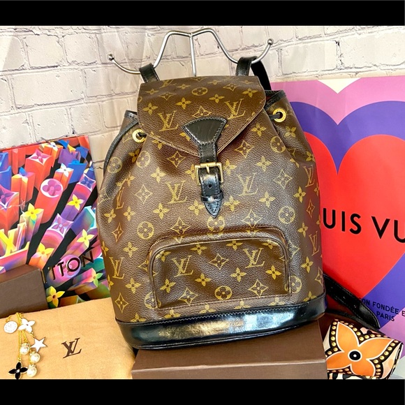 Louis Vuitton Montsouris MM backpack custom - Picture 11 of 16